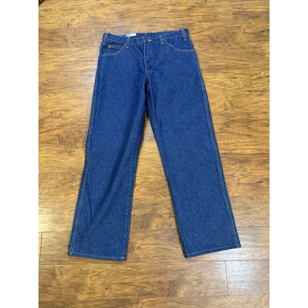 NEW Dickies Jeans Men Size 34x32 Dark Wash Denim Lot Of 2 Workwear Outdoors